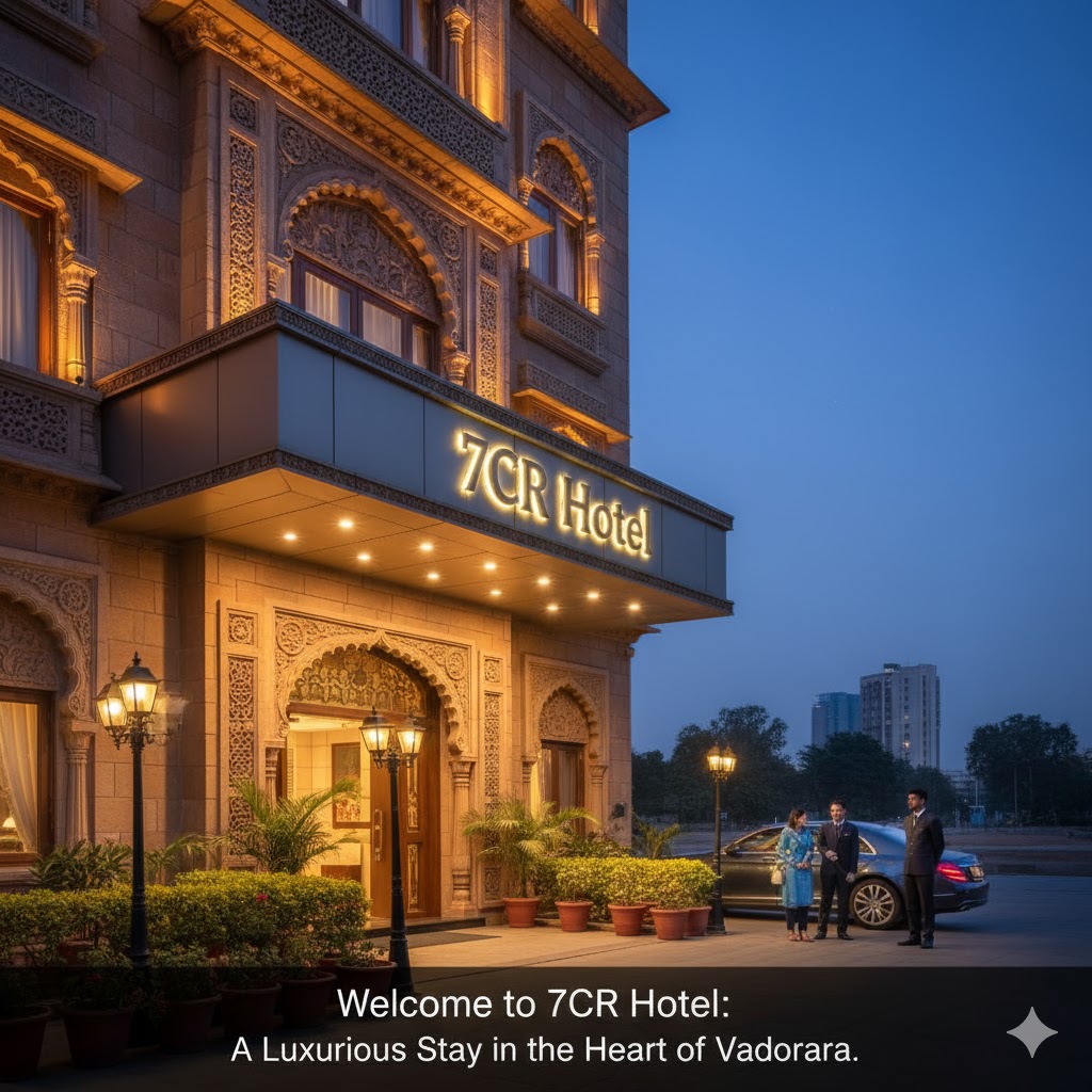 Welcome to 7CR Hotel: A Luxurious Stay in the Heart of Vadodara